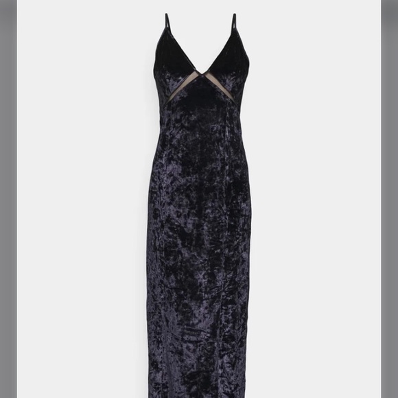 FREE PEOPLE Low Key Crushin Velvet Maxi Dress - Picture 3 of 9